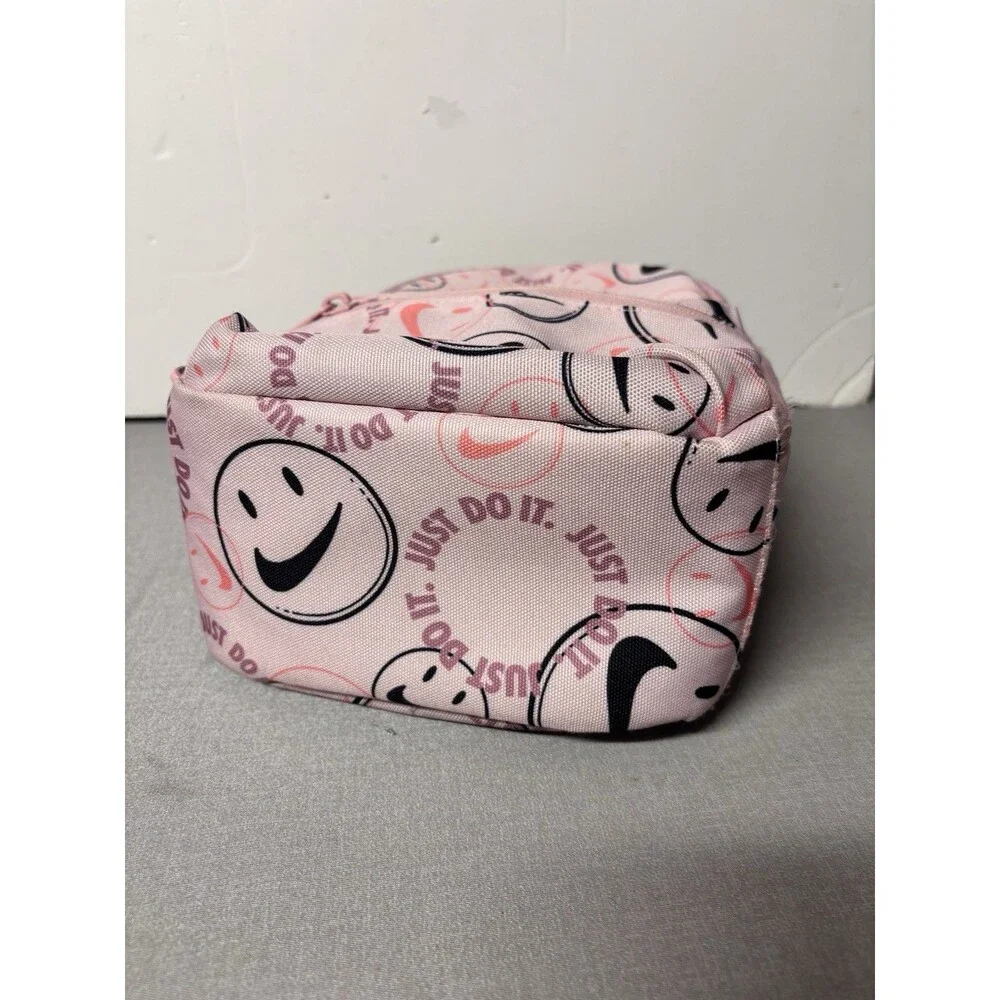 Nike Brasilia Just Do It Fuel Pack Lunch Bag Box Tote White Splatter Swoosh